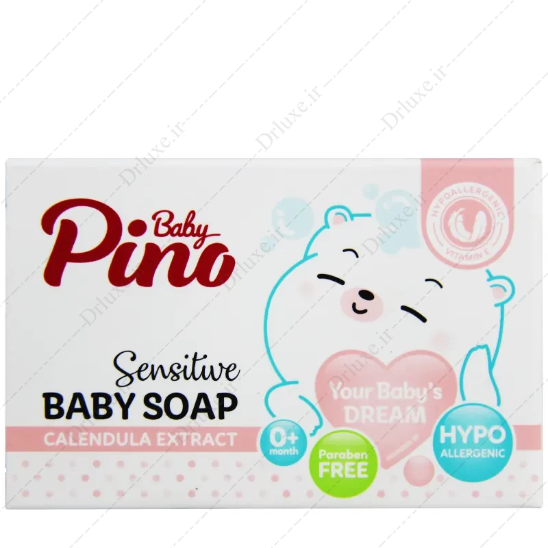 صابون صورت و بدن کودک پینو بیبی مناسب پوست حساس 75 گرم